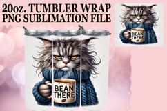 Enchanted Dreams 20oz tumbler wrap, Grumpy Cat Product Image 1
