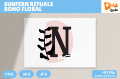 Sunfern Rituals Boho Floral Monogram Product Image 1