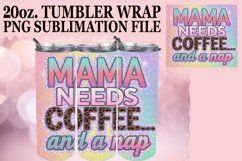 Sarcastic Glitter Mom Quotes | 20oz Tumbler Sublimation Product Image 1