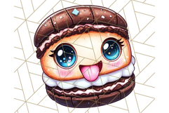 Sweet Treat Face PNG Clipart, Cute Kawaii Dessert Art Png Product Image 4