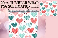 Heart Pattern of Affection 20oz Wrap Product Image 1