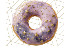 Realistic Halloween Donut Clipart PNG, Spooky Cute Sweets Product Image 4