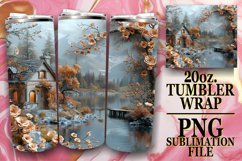 Meadow Magic Tumbler Sublimation 20oz Product Image 1