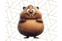 Chunky Kawaii Woodland Critters PNG Clipart, Cute Animals Product Image 4