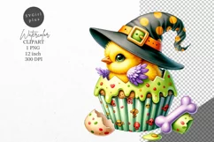 Halloween clipart, Cupcake clipart, Autumn clipart Product Image 1