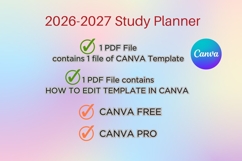 2026 - 2027 Study Planner Product Image 11