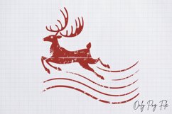 Christmas Post Stamps PNG Product Image 1