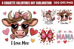 Coquette Valentines Day Sublimation PNG Product Image 1