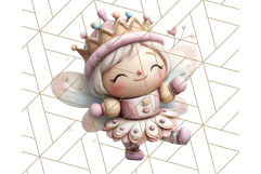Playful Pink Nutcracker PNG, Pastel Christmas Clipart Product Image 4