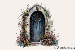 Gothic Pagan Spring Sublimation Clipart PNG Product Image 1