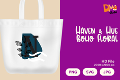 Haven &amp; Hue Boho Floral Monogram Product Image 1