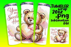 SLEEK 20oz Tumbler Design , Valentines Day Product Image 1