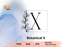 Botanical Monogram Product Image 1