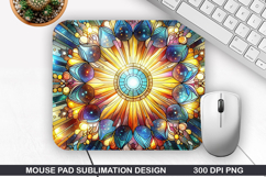 Mouse Pad Sublimation, Summer Mouse Pad PNG Design Product Image 1