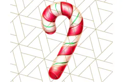 Santa Sleigh Ride Clipart PNG, Flying Reindeer Christmas Art Product Image 4