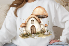 Charming Fairy Woodland Animals Clipart PNG Product Image 1