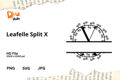 Leafelle Split Monogram Product Image 1