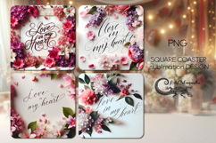 SUPER BUNDLE 2025 | 100 square coaster sublimation designs Product Image 26