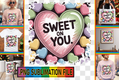 Radiant PNG TSHIRT Art, Heart Quote Product Image 1