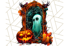 Haunted House PNG Clipart, Spooky Holiday Cartoon Graphics Product Image 4