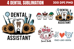 Dental Sublimation PNG Product Image 1