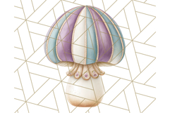 Mushroom Clipart, Realistic Forest Mushrooms PNG Product Image 4