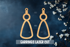 24 Earrings Laser Cut Template SVG File Product Image 25