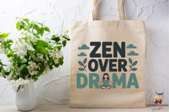 30 Funny Yoga Quotes PNG Sublimation Bundle Product Image 4