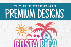 2026 Costa Rica svg - Costa Rica Vacation or Trip Design Product Image 5