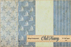 24 Nautical Vintage Background Papers - JPG Product Image 8