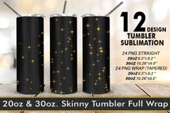 12 Variations Sublimation Tumbler texture glitter Product Image 1