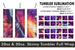 12 Sublimation Tumbler background Comic pop art purple shine Product Image 1
