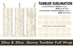 12 Variations Sublimation tumbler marble gold Product Image 1