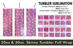 12 Variations Sublimation Tumbler geometric pattern unicorn Product Image 1