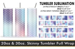 12 Variations Sublimation tumbler line pattern Product Image 1