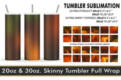 12 Variations Sublimation Tumbler gradient color background Product Image 1