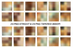 Sublimation Tumbler art deco line gold brown gradient Product Image 2