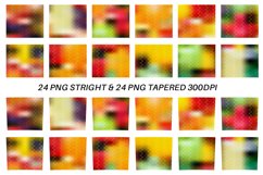 Sublimation Tumbler gold line grid color gradient Product Image 4