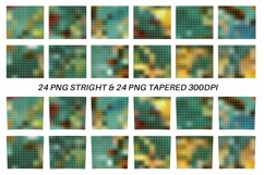 Sublimation Tumbler art deco line gold green gradient Product Image 4