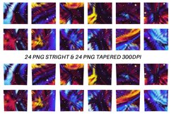 12 Variations Sublimation Tumbler pop art glitter dark blue Product Image 4