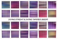 12 Variations Tumbler gold art deco pattern purple gradient Product Image 4