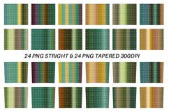 Sublimation Tumbler art deco line gold green gradient Product Image 4