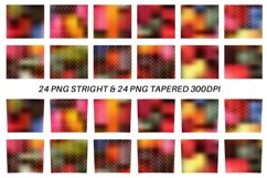 Sublimation Tumbler gold line grid color gradient Product Image 3