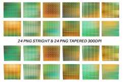 12 Variations Tumbler gold art deco pattern green gradient Product Image 4