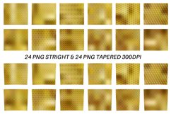 12 Variations Sublimation gold tumbler line pattern Product Image 3