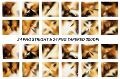 12 Sublimation Tumbler brown gradient metallic color shine Product Image 4