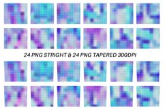 Sublimation Tumbler art deco line gold unicorn gradient Product Image 4
