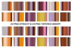 Sublimation Tumbler art deco line gold brown gradient Product Image 4