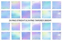 Sublimation Tumbler unicorn gradient color speed line Product Image 2