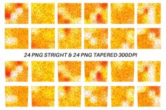 12 Variations Sublimation tumbler marble gradient orange Product Image 4